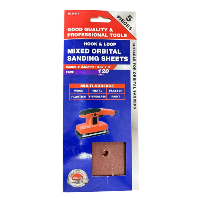 Dekton Hook & Loop Mixed Orbital Sanding Sheets