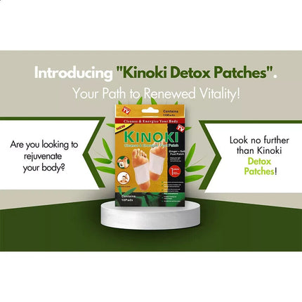 Detox Foot Pads Patches Body Toxins Feet KINOKI Slimming Deep Cleansing Herbal
