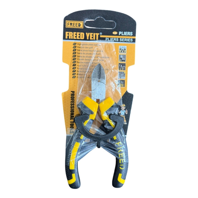Diagonal side wire cutting snip plier
