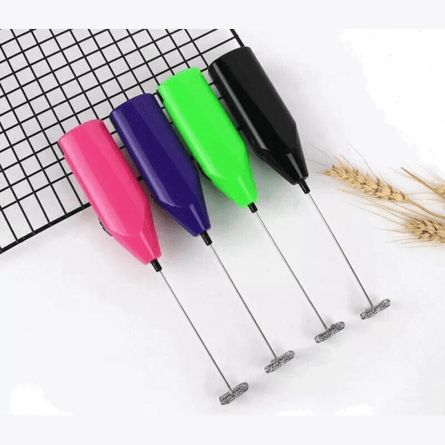 Electric Milk Frother Egg Mixer Whisk Beater Coffee Foamer Kitchen