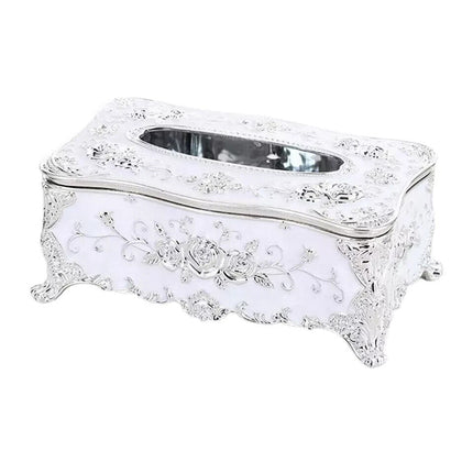 European Tissue Box Cover Storage Paper Napkin Office Case Hotel Car Holder
