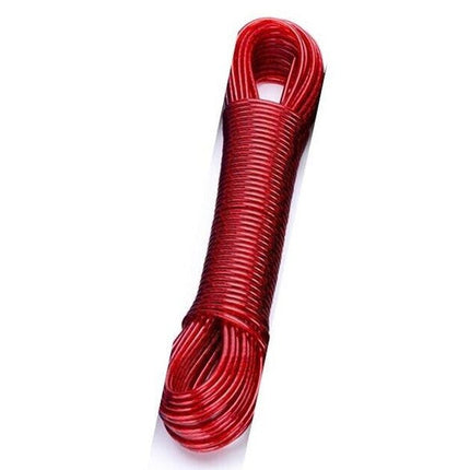 Extra Strong Steel Core Washing Line Clothes Line Laundry Drying Line 20m