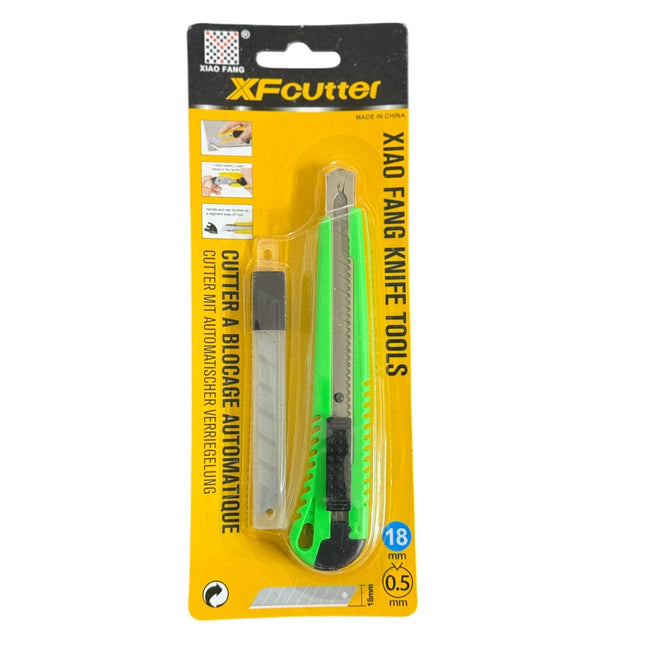 Faithfull Retractable Trimming Tool with Anti-Slip Grip