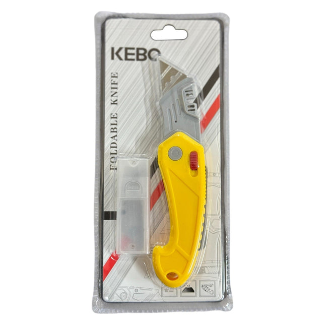 Faithfull Retractable Trimming Tool with Anti-Slip Grip