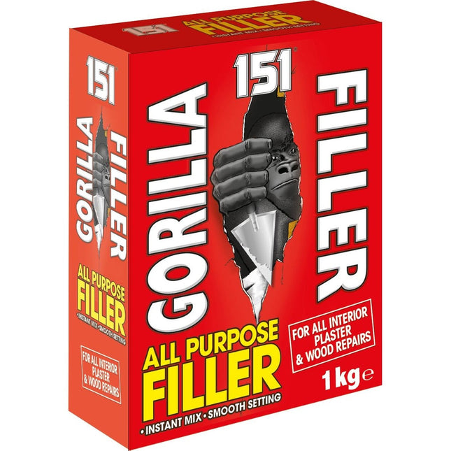 Gorilla Filler All Purpose Filler boxed 1kg