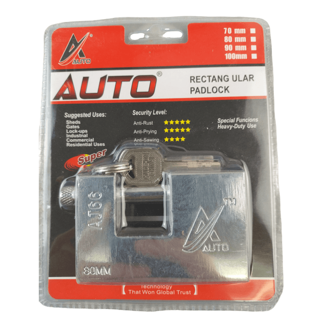 HEAVY DUTY SHIPPING CONTAINER CHAIN PADLOCK 80 90 100mm 3 Keys