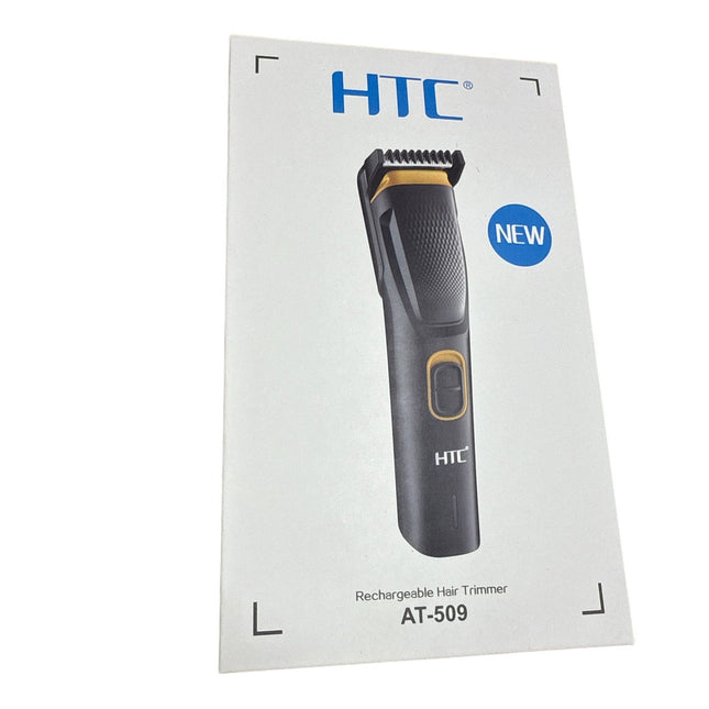 HTC Rechargeable Barbers Hair Detailer Trimmer Cordless Zero Gapped Balding Shaver Beard