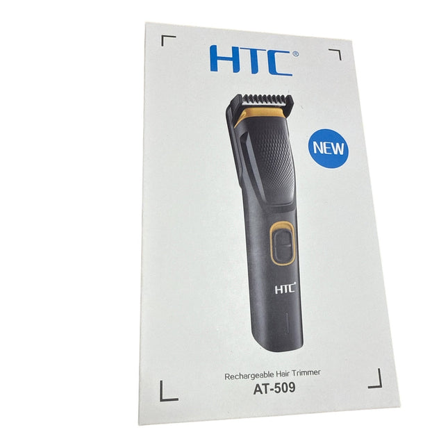 HTC Rechargeable Barbers Hair Detailer Trimmer Cordless Zero Gapped Balding Shaver Beard
