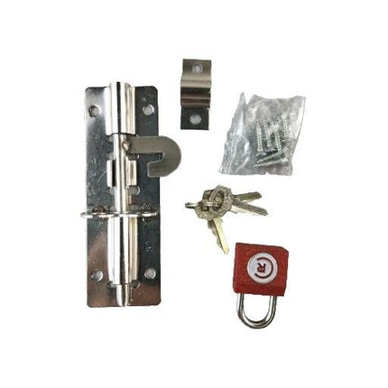 Hasp + Staple Sets With Padlocks Large Small + Keys