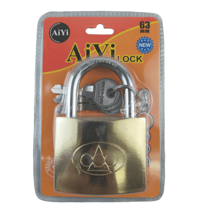 Heavy Duty Hardened Steel Padlock 3 Keys