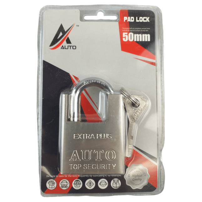Heavy Duty Padlock Swift Shackle Lock keys Security Outdoor