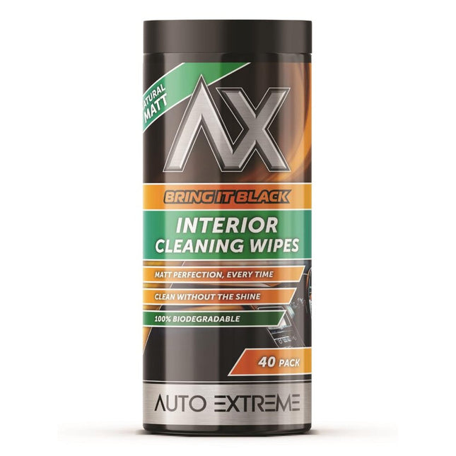 INTERIOR MATT CLEANING WIPES 40PK
