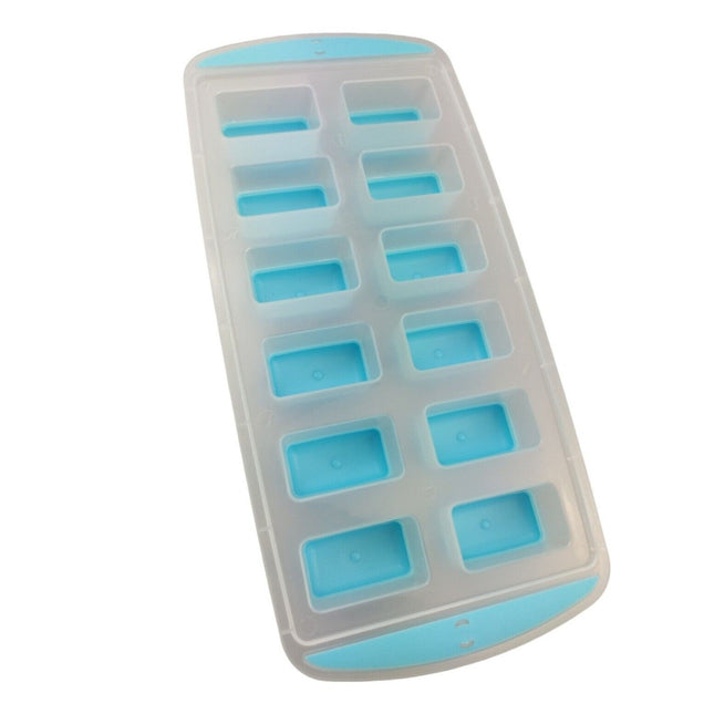 Ice Cube Tray Silicon 12 Large Round Shape Mould Jelly Shots Chocolate Pop Out