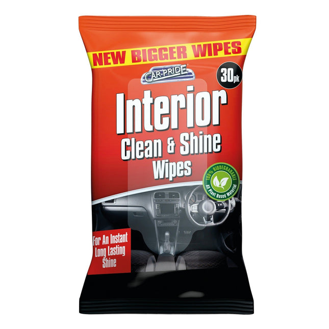 Interior Dash Biodegradable Wipes 30pk