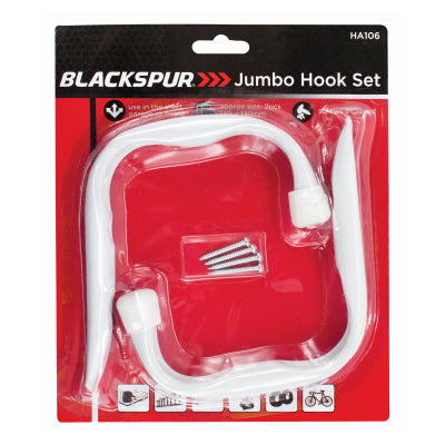 JUMBO STORAGE HOOK SET 140 x 130mm