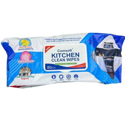 KITCHEN CLEAN WIPES 80PCS