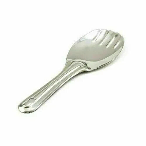 Kitchen Rice Serving Spoon Design Cutlery Platter Stainless Steel Punja New