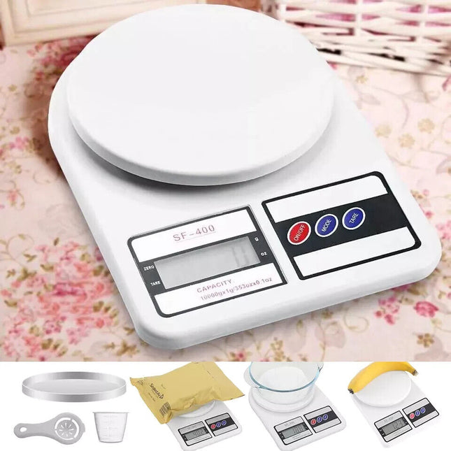 LCD DIGITAL KITCHEN SCALES ELECTRONIC 1G-2KG