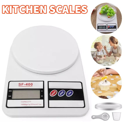 LCD DIGITAL KITCHEN SCALES ELECTRONIC 1G-2KG