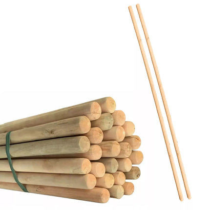 Long Wooden Broom Handle Mop Snow Shovel 120cm