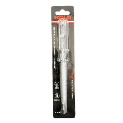 Low Voltage Testing Screwdriver