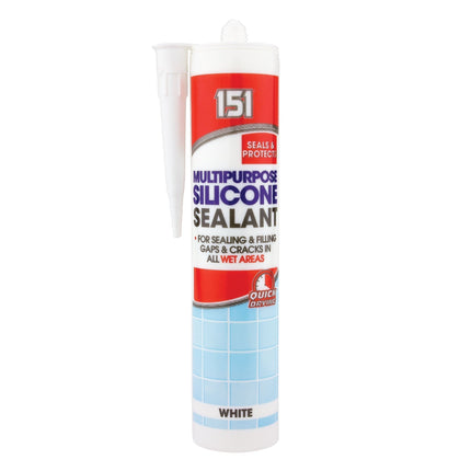 M-purp White Silicone Sealant cart 280ml