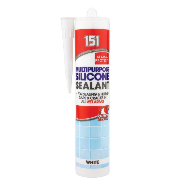 M-purp White Silicone Sealant cart 280ml