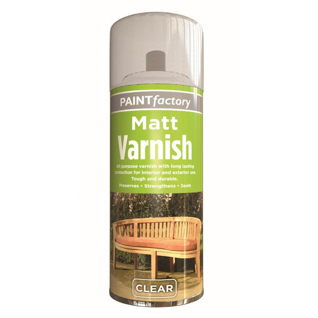 MATT VARNISH SPRAY CLEAR 250ML