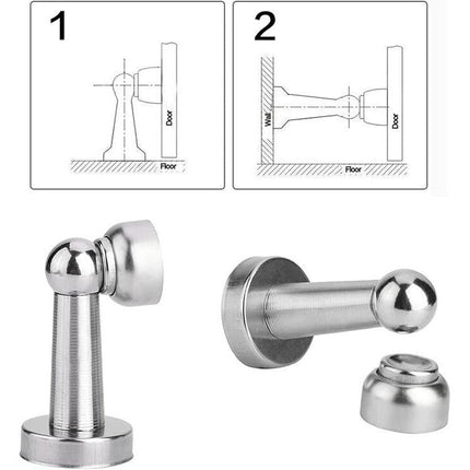 Magnetic Door Stop Holder Catch Stops Hook Wedge Stainless Steel Door Stopper