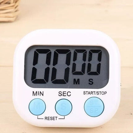 Magnetic LCD digital timer Kitchen cooking timer Loud Alarm Battery Excluded