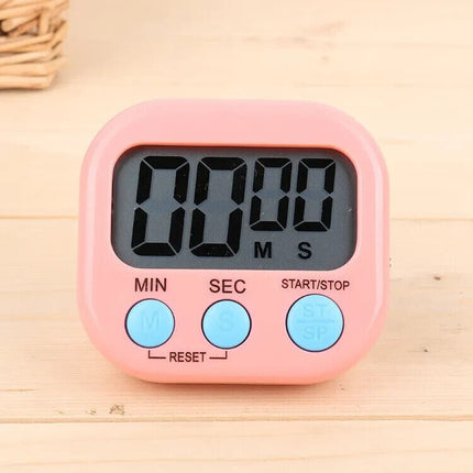 Magnetic LCD digital timer Kitchen cooking timer Loud Alarm Battery Excluded