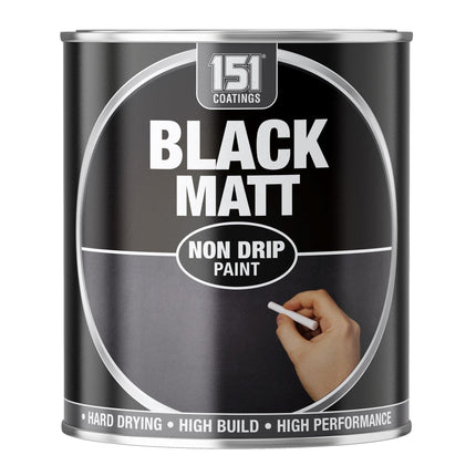 Matt Black Paint 300ml
