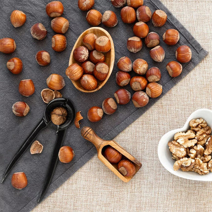 Metal Nutcracker Heavy Duty Walnut Cracker Pecan Cracker Nut Opener Pecan Walnut