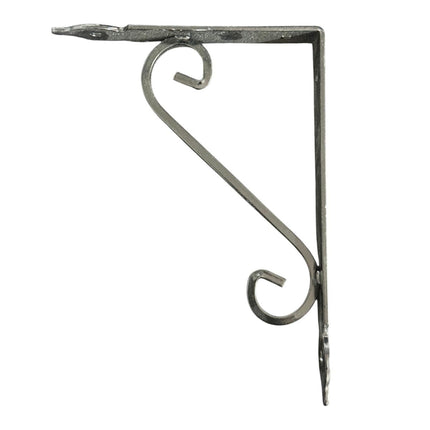 Metal Shelf Bracket 14cmx19cm Black