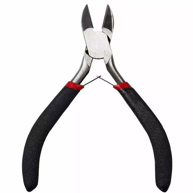 Mini Side Cutting Pliers Hobby Craft Tool Wire Jewellery Making Black Soft Grip