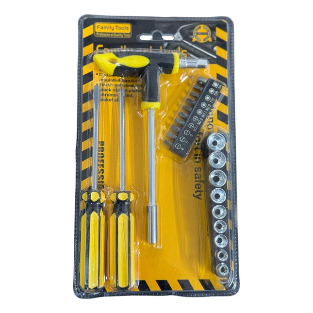 Multi-Bit Screwdriver and Socket Set