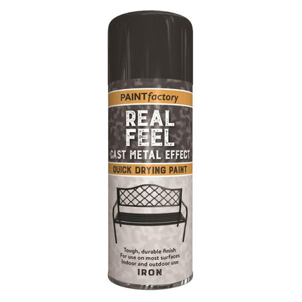 PF REAL FEEL CAST METAL SPRAY PAINT IRON 400ML