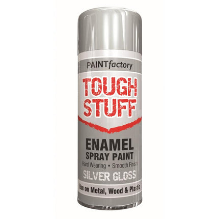 PF TOUGH STUFF ENAMEL SILVER GLOSS 400ML