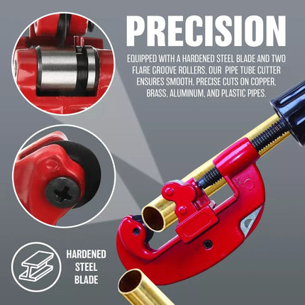 PIPE TUBE CUTTER 3MM - 28MM COPPER BRASS BRAKE CUT PIPE ALUMINIUM RADIATOR DIY