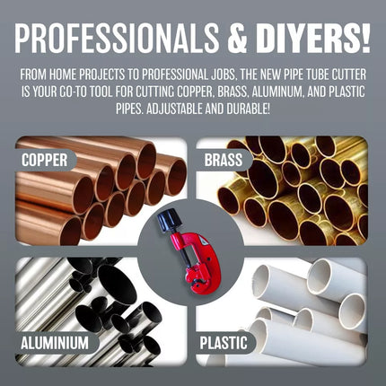 PIPE TUBE CUTTER 3MM - 28MM COPPER BRASS BRAKE CUT PIPE ALUMINIUM RADIATOR DIY