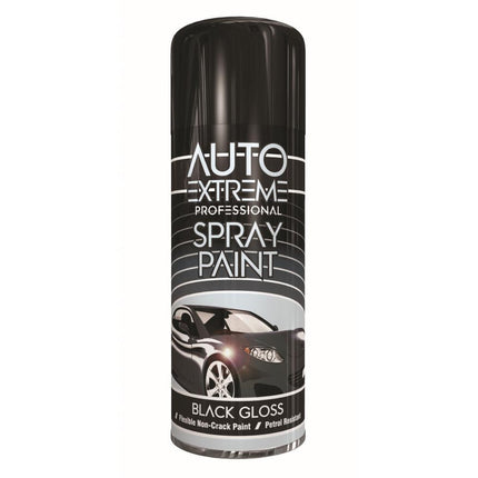 PRO SPRAY PAINT GLOSS BLACK 400ML