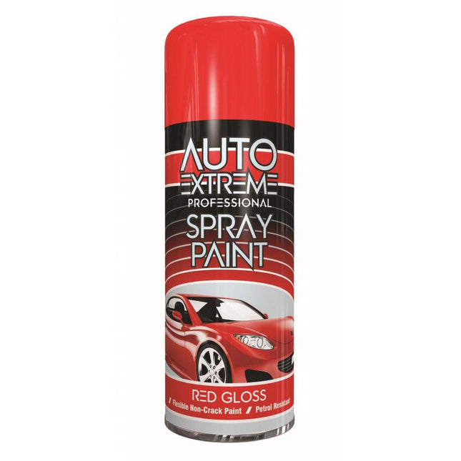 PRO SPRAY PAINT GLOSS RED 400ML