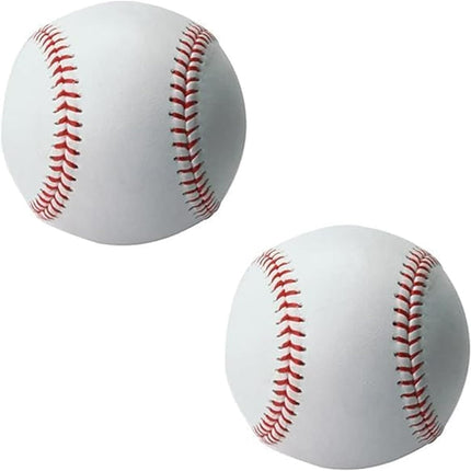 Pack of 2 Soft Baseball Ball, Rounders Ball for Practice & Games, Ball Training Baseball for Outdoor Sports for Youth And Adult