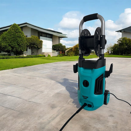 High Pressure Washer 1800W – 140 Bar Portable Power Washer for Patio, Car, Walls, Fences & More – Jet Wash Comes with Accessories and Attachments