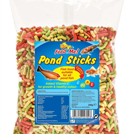 Pond Food Variety Sticks 200g