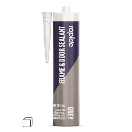 RAPIDE FRAME & DOOR SEALANT CARTRIDGE GREY 260ML