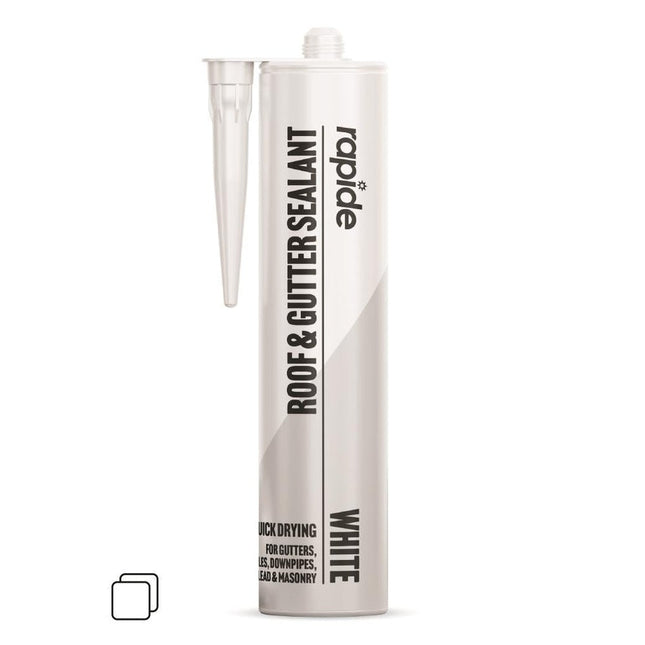 RAPIDE ROOF & GUTTER SEALANT CARTRIDGE WHITE 260ML