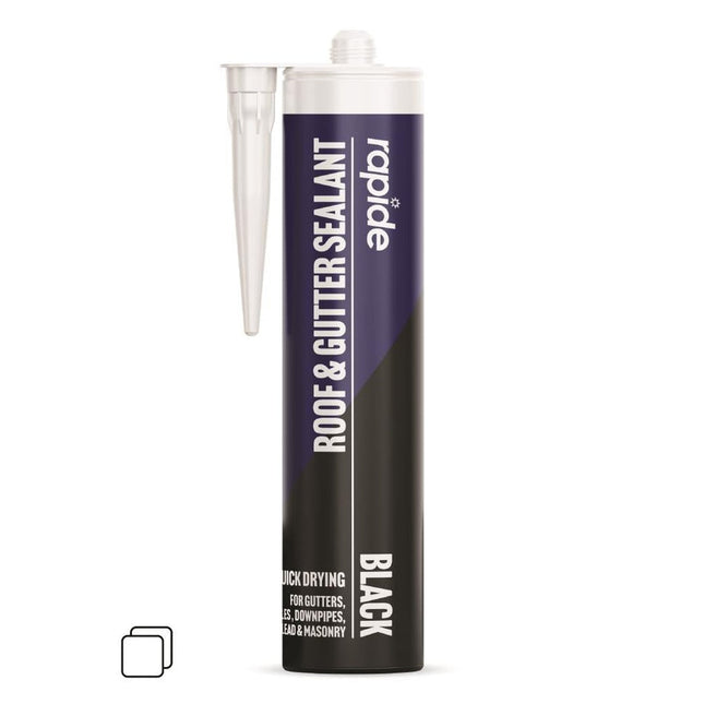 ROOF & GUTTER SEALANT CARTRIDGE BLACK 260ML