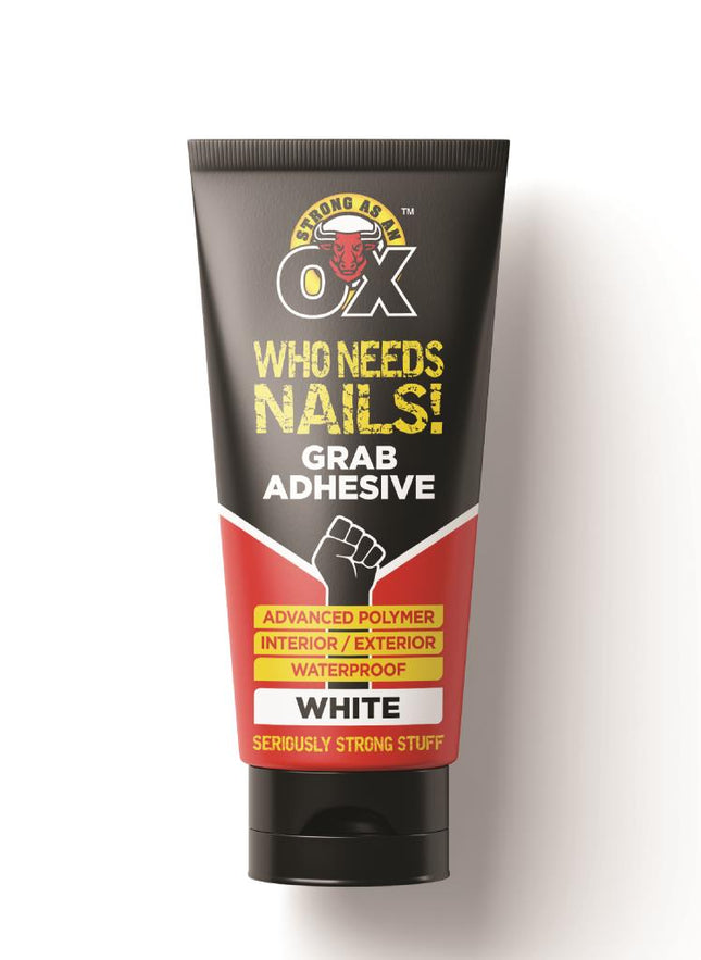 SAAO WHO NEEDS NAILS ADHESIVE SQUEEZY WHITE 184G