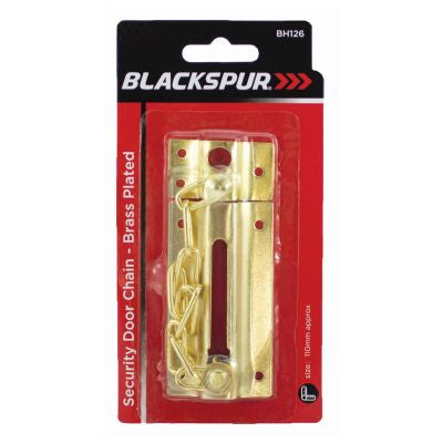 SECURITY DOOR CHAIN - BRASS PLATED